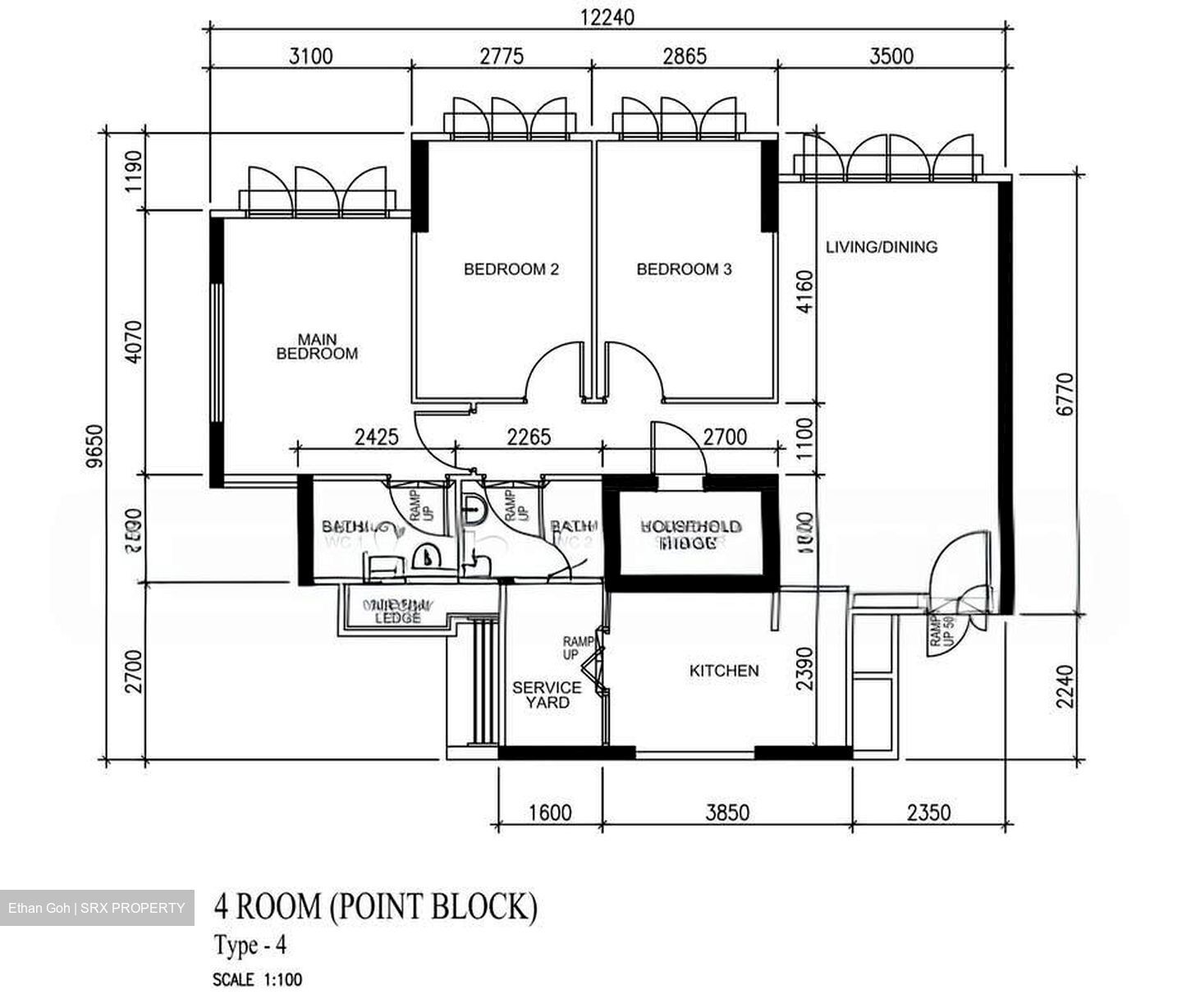Blk 782E Woodlands Meadow (Woodlands), HDB 4 Rooms #573171341
